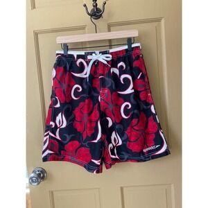 Speedo Floral Print Board Shorts Men's Size Medium